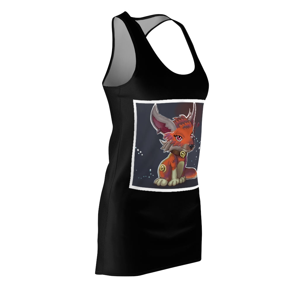 Foxxy Women's Cut & Sew Racerback Dress featuring a stylish design and comfortable fit, perfect for casual and active wear.