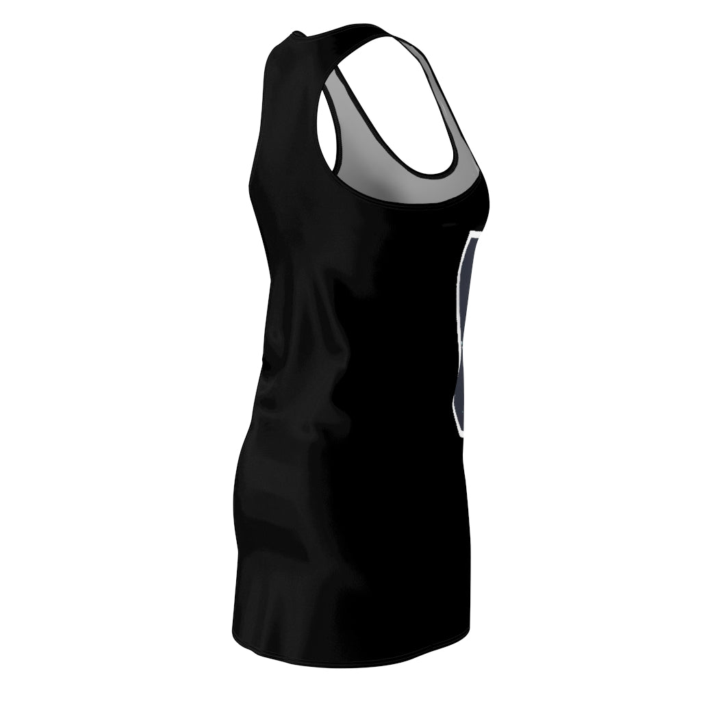 Foxxy Women's Cut & Sew Racerback Dress featuring a stylish design and comfortable fit, perfect for casual and active wear.