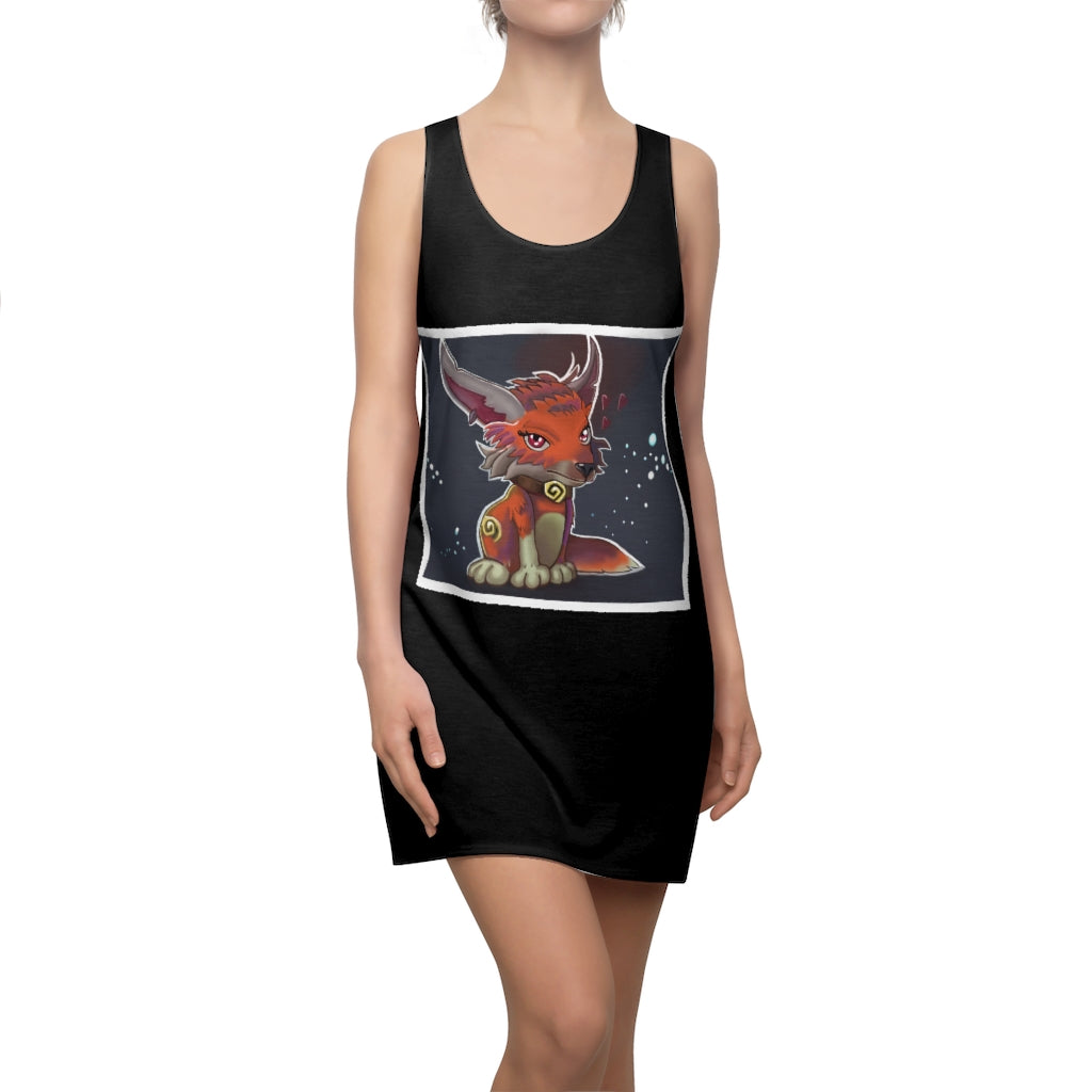 Foxxy Women's Cut & Sew Racerback Dress featuring a stylish design and comfortable fit, perfect for casual and active wear.