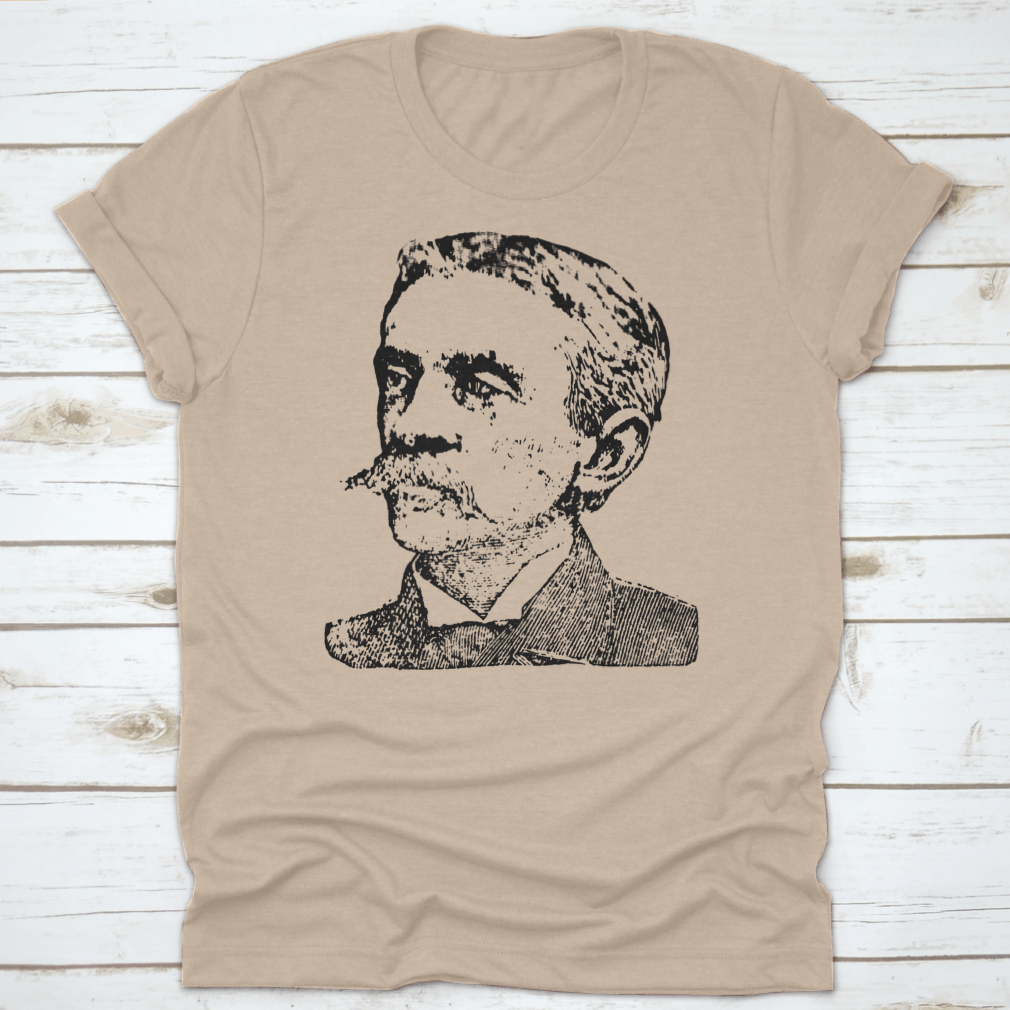 Francis Stockton Vintage Engraved Illustration Shirt featuring a unique design, made from 100% cotton with a classic fit.