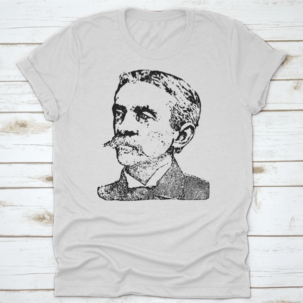 Francis Stockton Vintage Engraved Illustration Shirt featuring a unique design, made from 100% cotton with a classic fit.