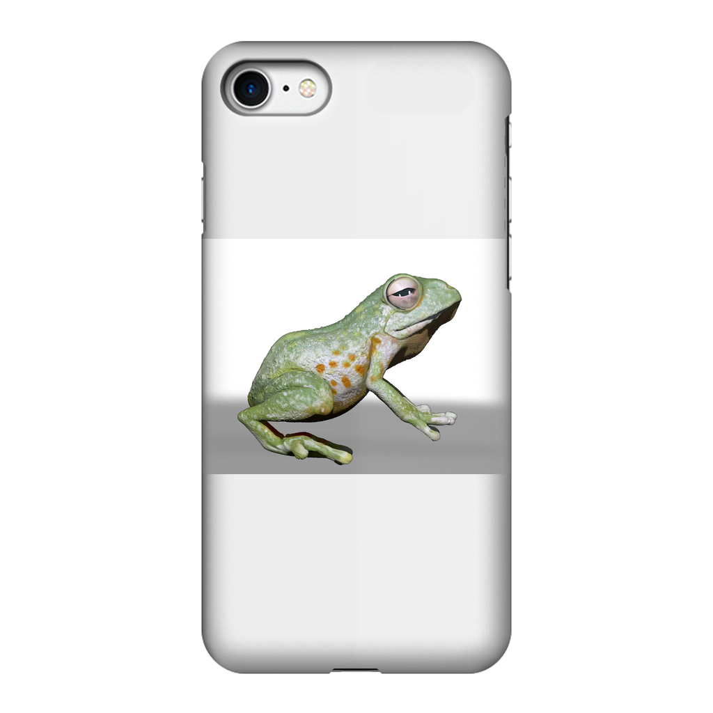 Frog Fully Printed Tough Phone Case showcasing vibrant design and dual-layer protection.