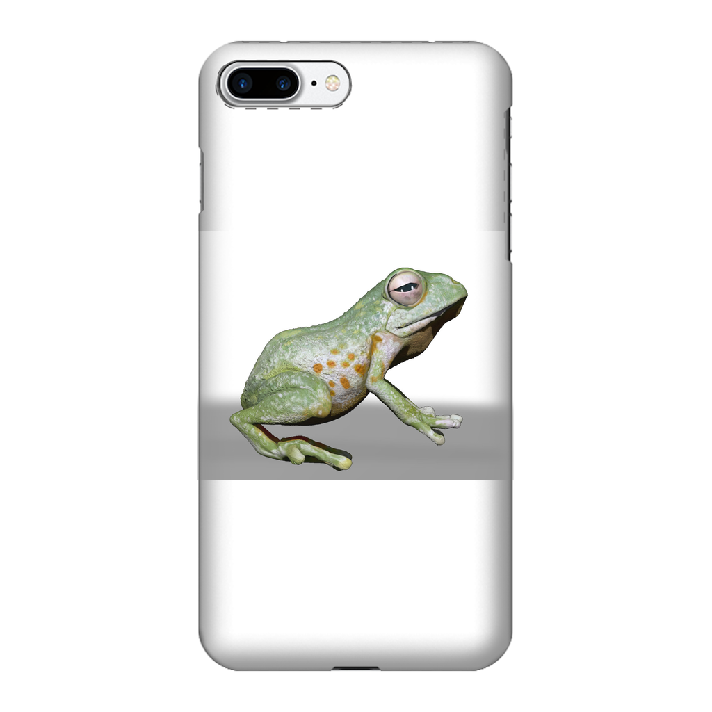 Frog Fully Printed Tough Phone Case showcasing vibrant design and dual-layer protection.