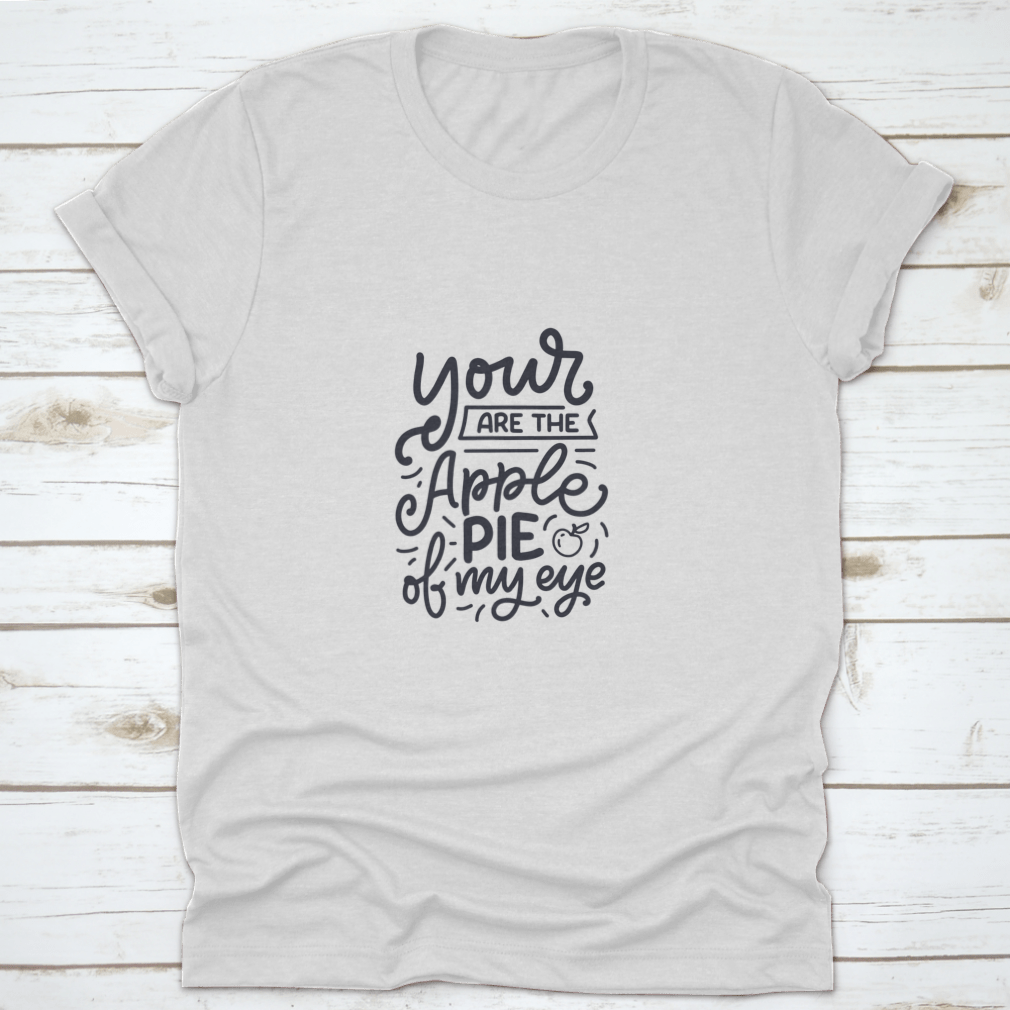 Funny saying print designed for cafes and bakeries, featuring stylish brush calligraphy on a soft cotton fabric.