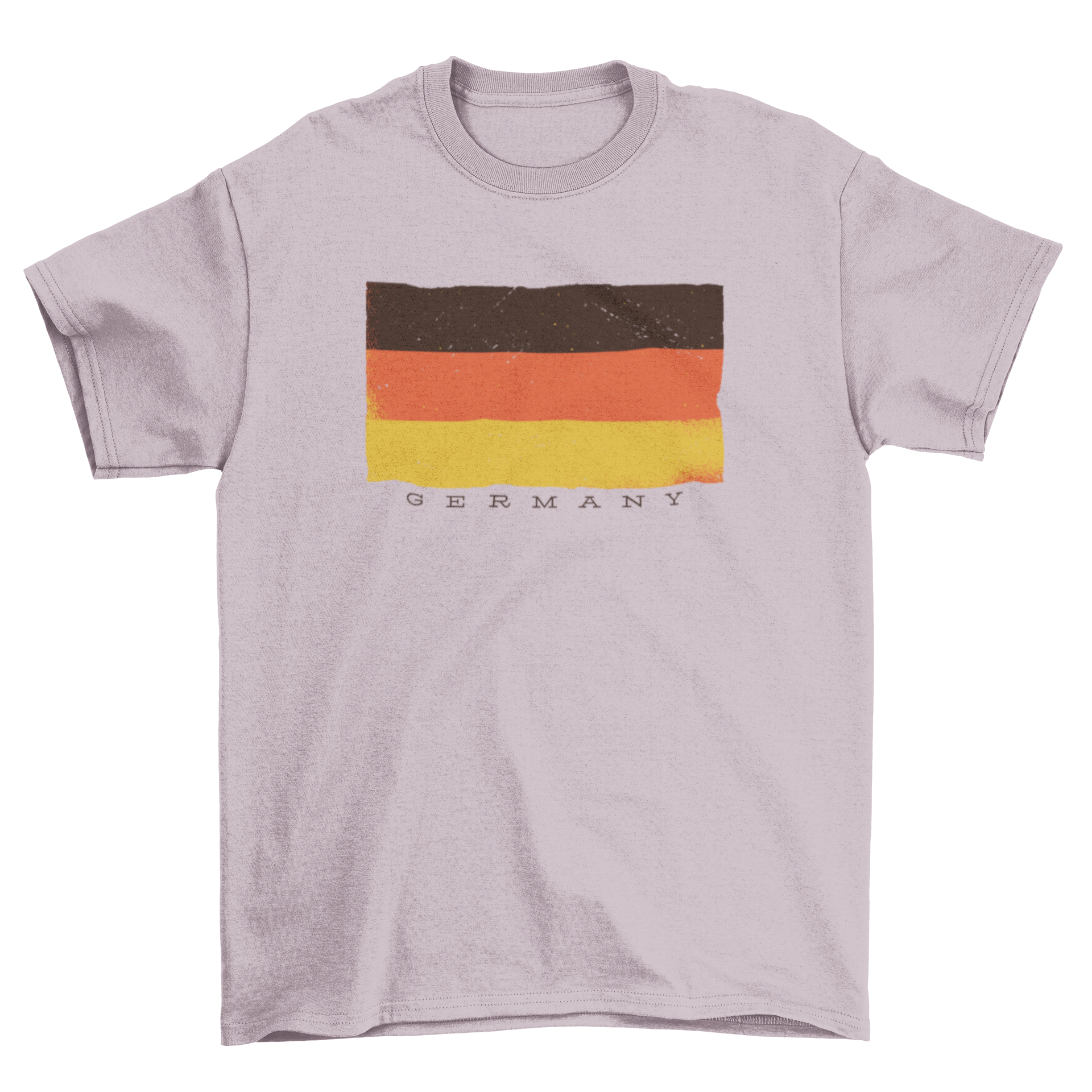 Germany Flag T-shirt featuring the German flag and the word 'GERMANY' below it, designed for comfort and style.