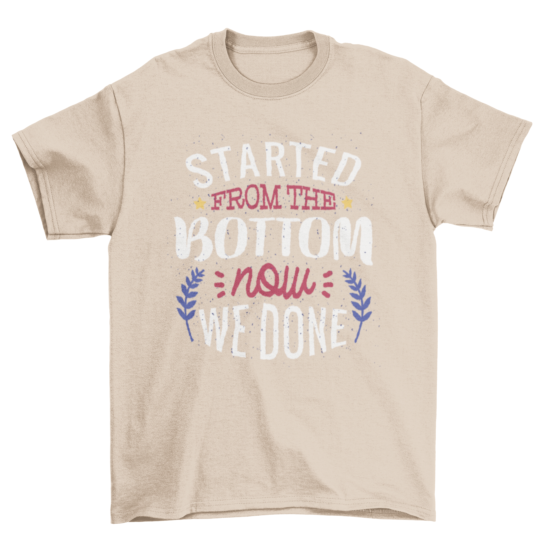 Get it Done t-shirt featuring motivational lettering in bold print, perfect for casual wear.