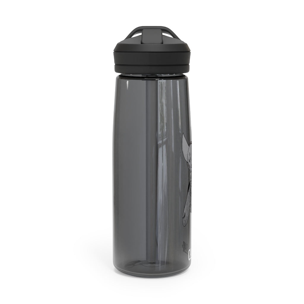 Ghoul CamelBak Eddy® Water Bottle in 20oz and 25oz sizes, showcasing its durable Tritan™ material and spill-proof design.