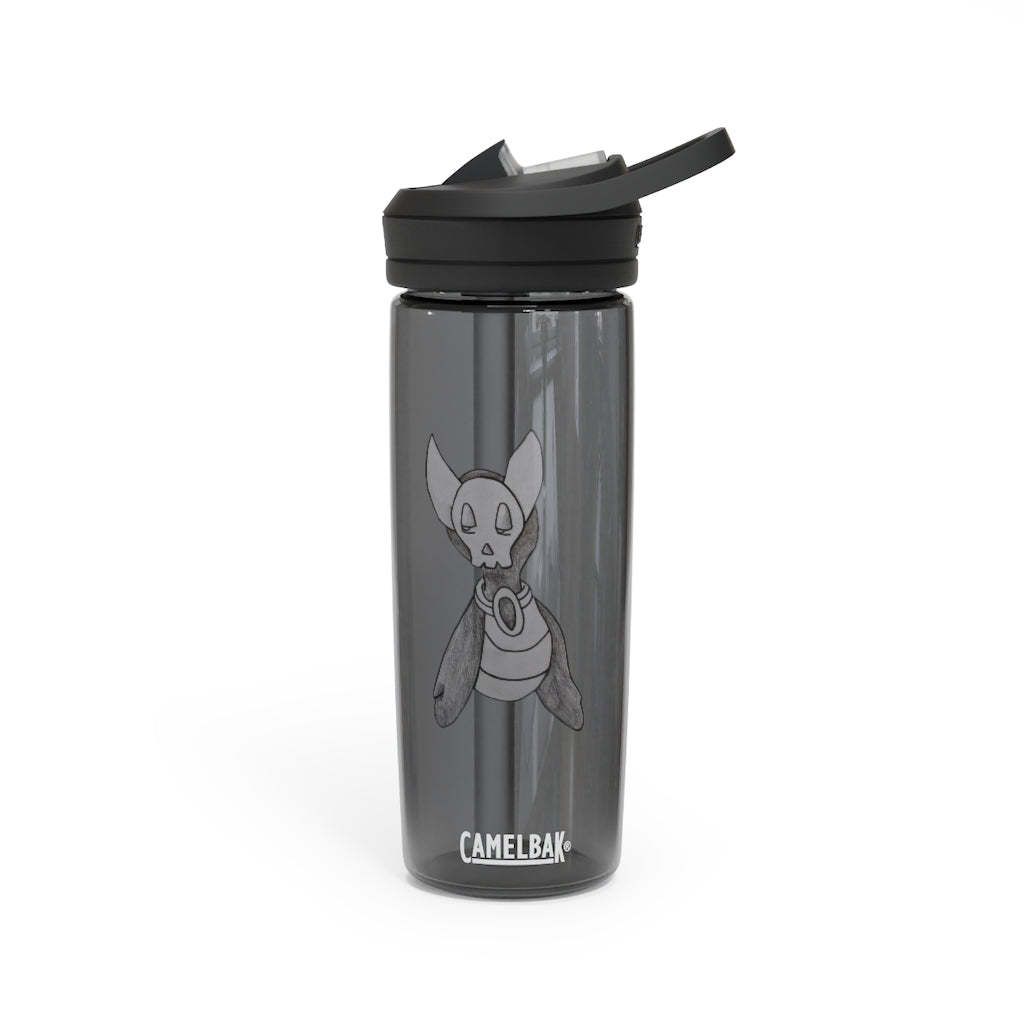 Ghoul CamelBak Eddy® Water Bottle in 20oz and 25oz sizes, showcasing its durable Tritan™ material and spill-proof design.