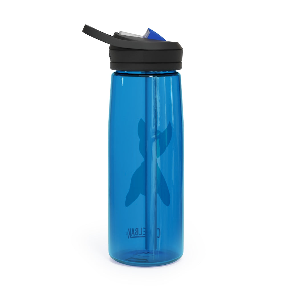 Ghoul CamelBak Eddy® Water Bottle in 20oz and 25oz sizes, showcasing its durable Tritan™ material and spill-proof design.