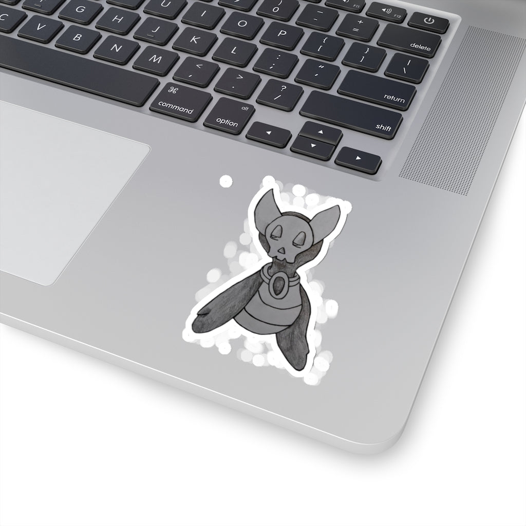 Ghoul Kiss-Cut Stickers showcasing various designs and sizes, ideal for indoor decoration.