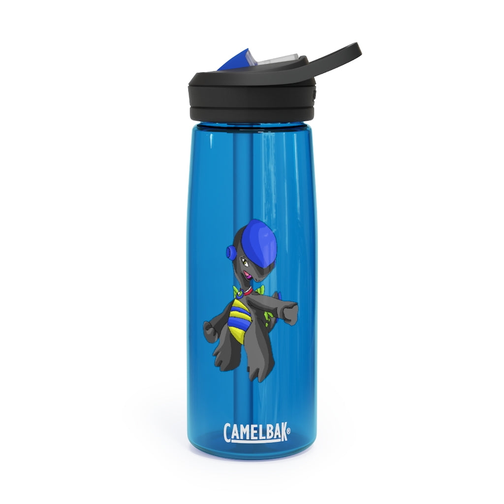 Glissgliss CamelBak Eddy® Water Bottle in 20oz and 25oz sizes, showcasing its robust design and spill-proof features.