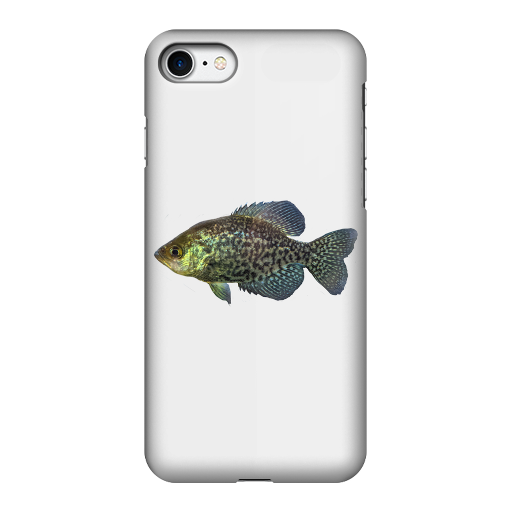 Golden Fish Fully Printed Tough Phone Case featuring vibrant colors and dual-layer protection design.