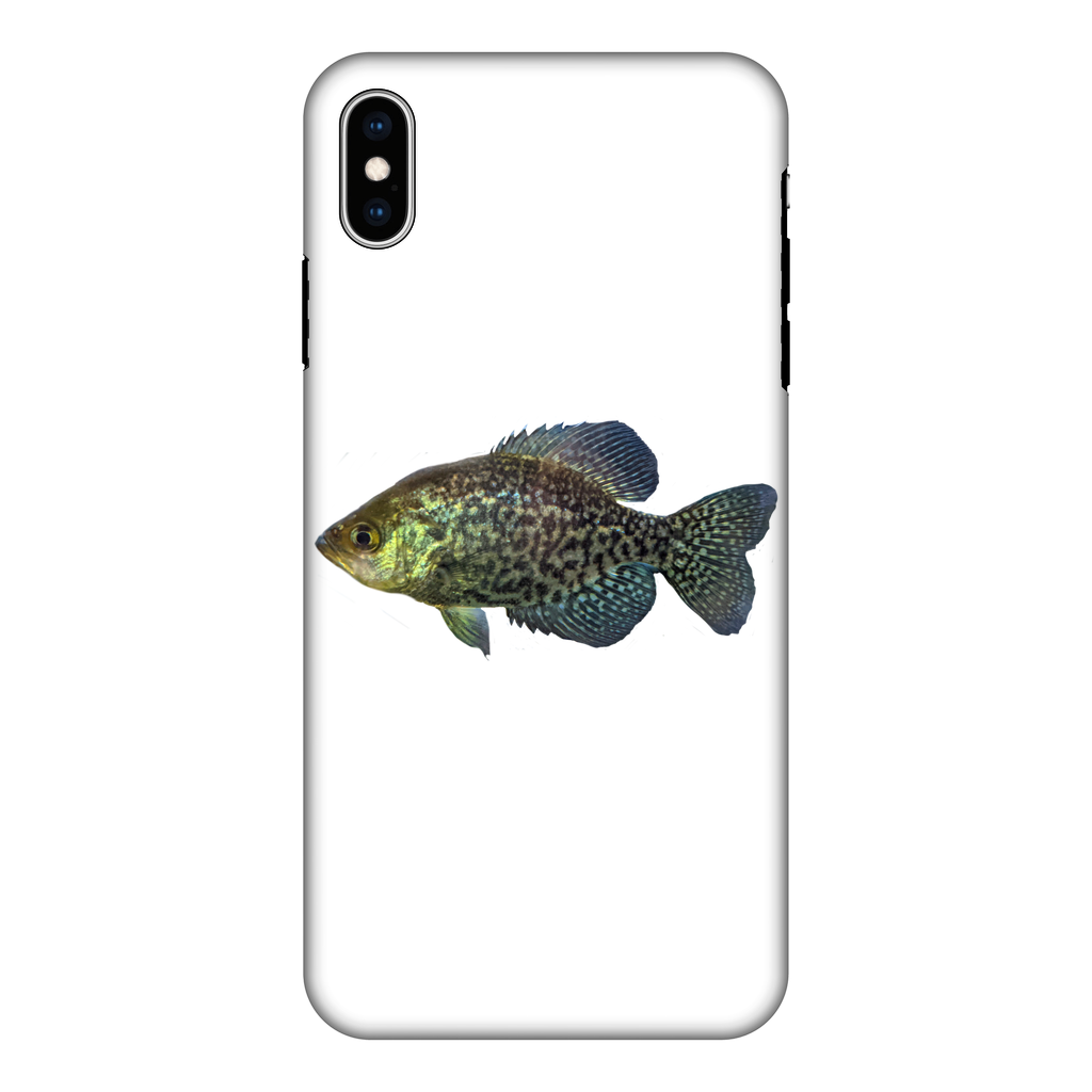 Golden Fish Fully Printed Tough Phone Case featuring vibrant colors and dual-layer protection design.