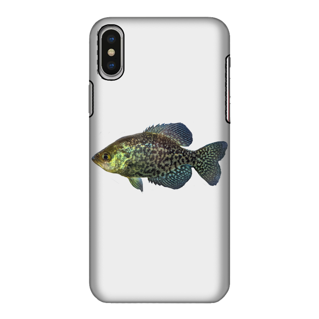 Golden Fish Fully Printed Tough Phone Case featuring vibrant colors and dual-layer protection design.