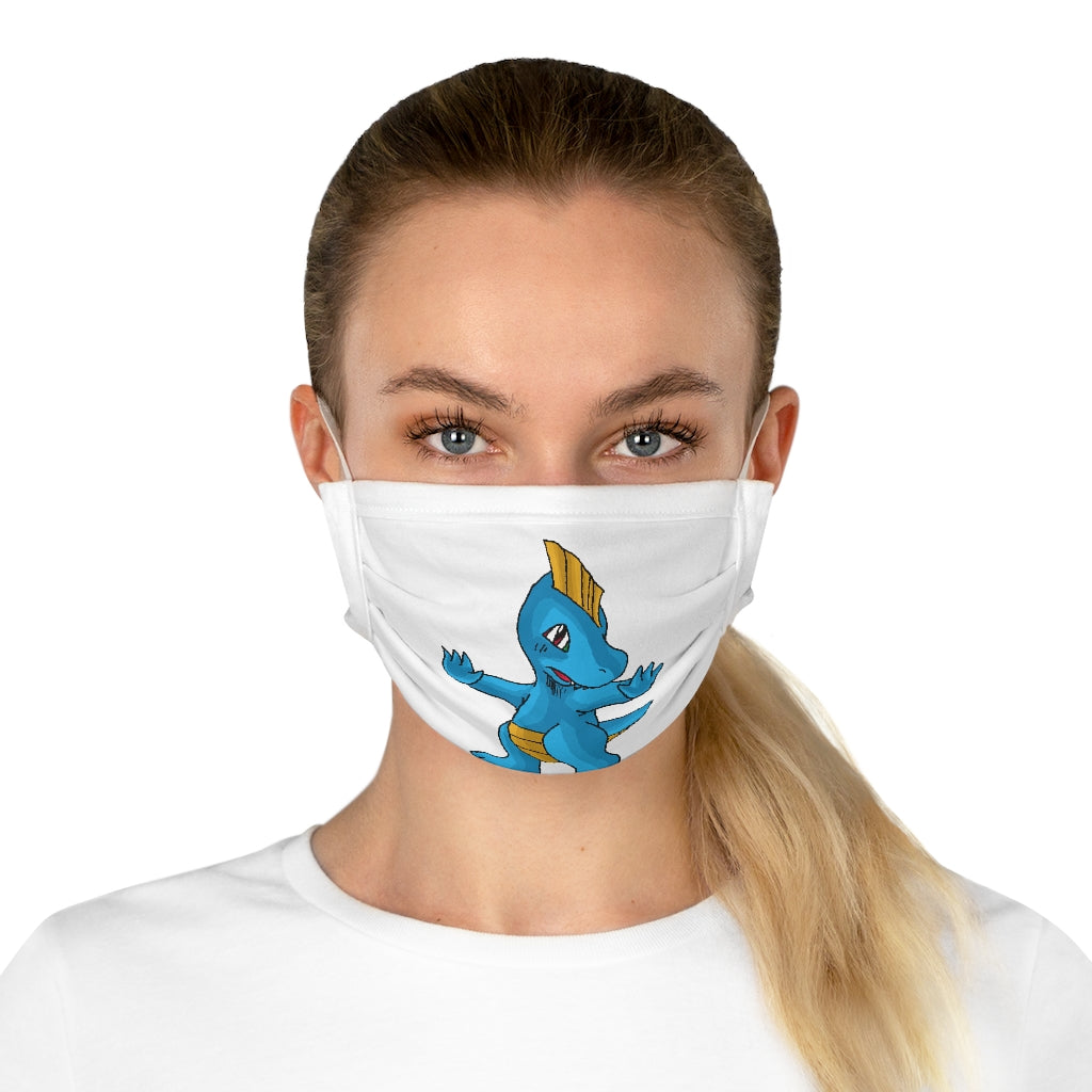 Goldi Cotton Face Mask featuring unique motifs and adjustable features, made from 100% cotton for comfort and style.