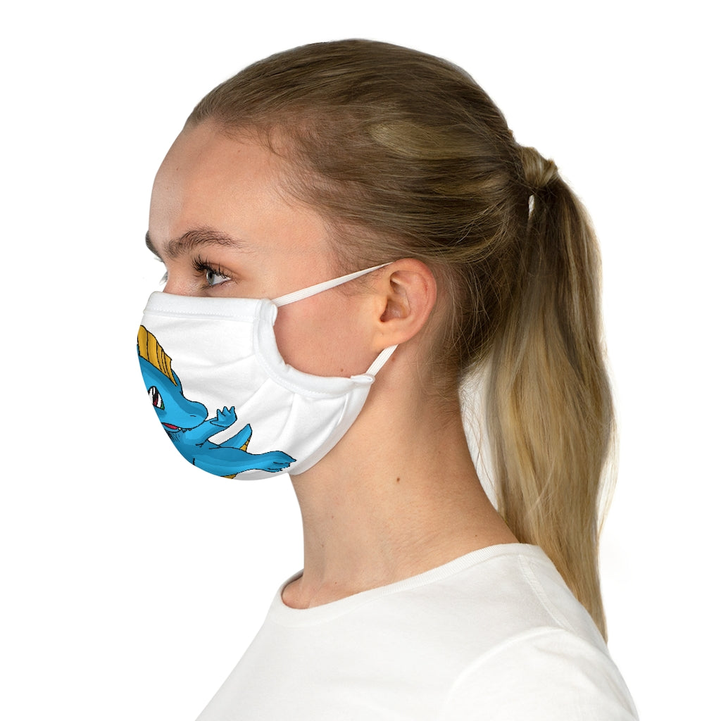 Goldi Cotton Face Mask featuring unique motifs and adjustable features, made from 100% cotton for comfort and style.