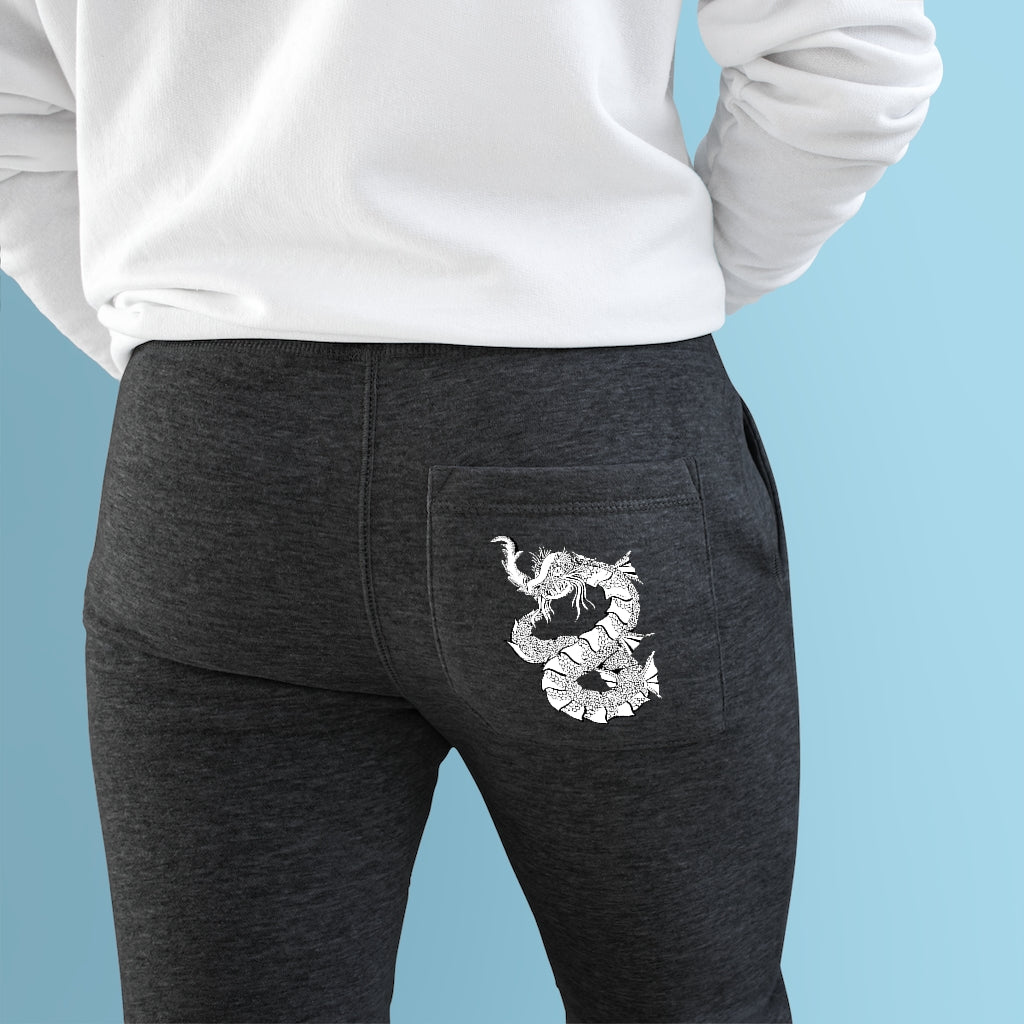 Gydraxis Premium Fleece Joggers in a stylish design, featuring two side pockets and a customizable back pocket.