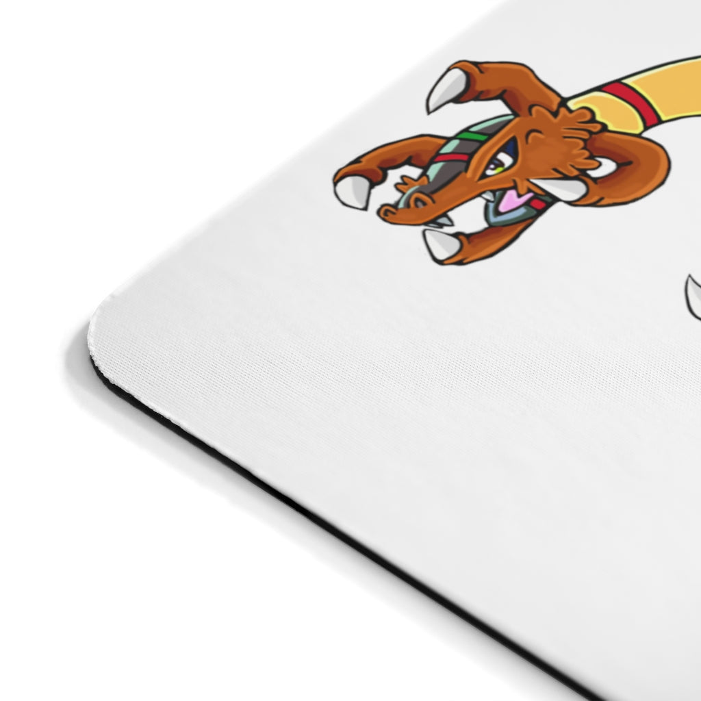 Gydro Mouse Pad featuring a vibrant full print design on a smooth neoprene surface, ideal for enhancing desk aesthetics.