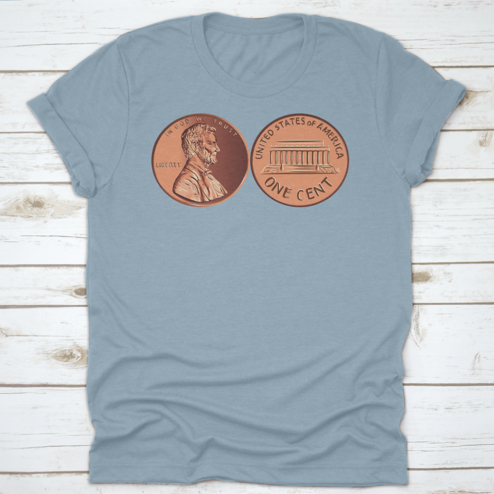 A stylish Hand Drawn Vector Portrait Abraham Lincoln Shirt featuring a unique graphic design of Abraham Lincoln, made from high-quality cotton.