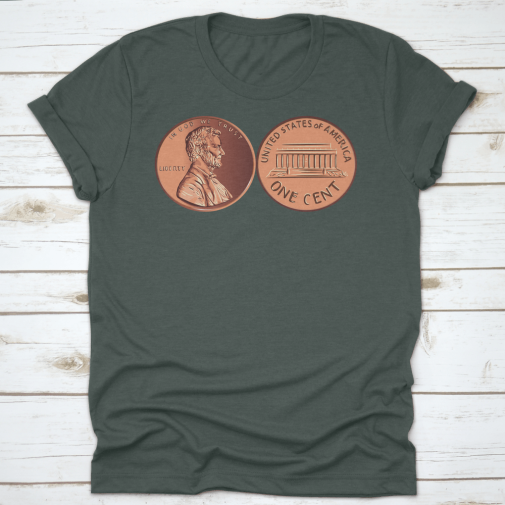 A stylish Hand Drawn Vector Portrait Abraham Lincoln Shirt featuring a unique graphic design of Abraham Lincoln, made from high-quality cotton.