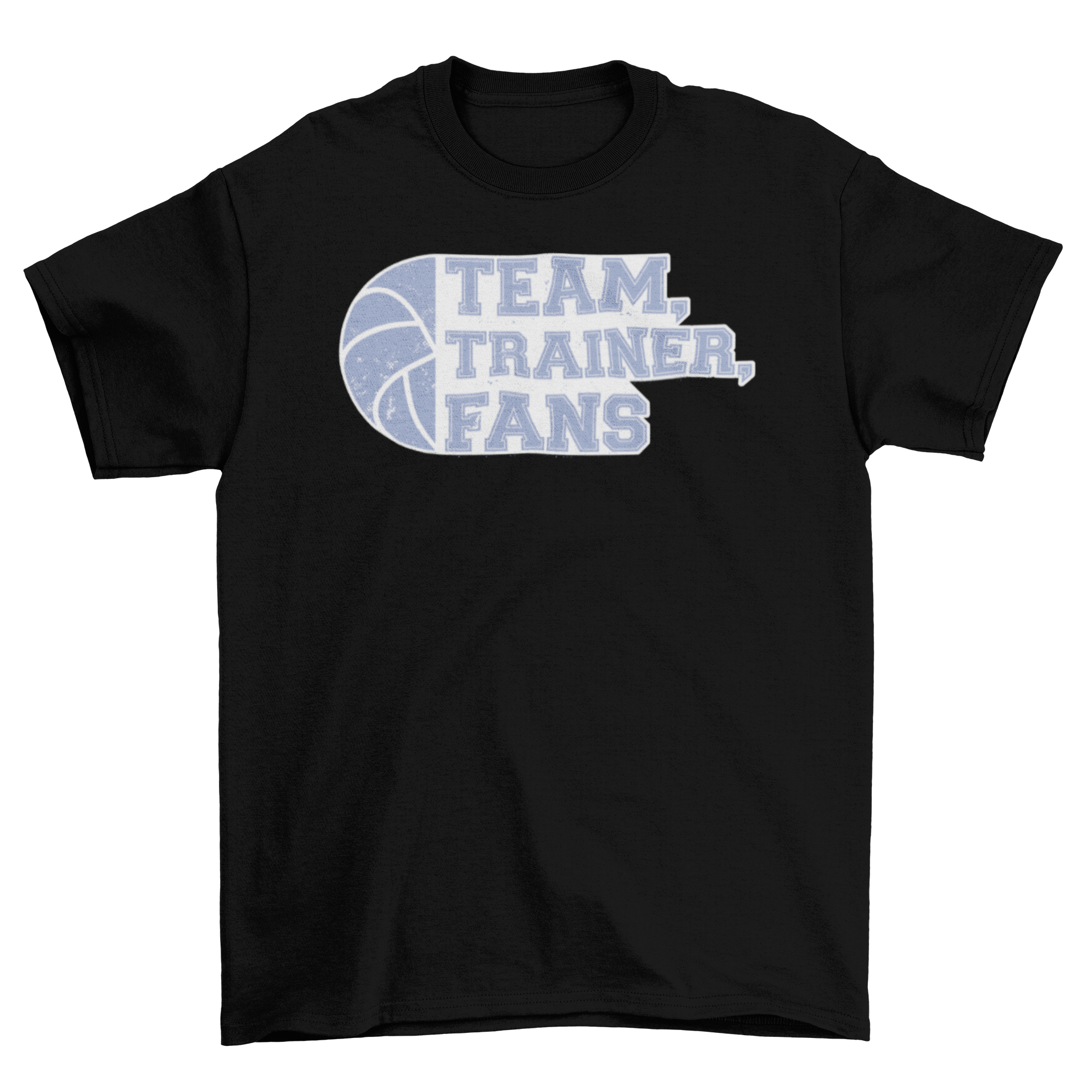 A stylish handball t-shirt featuring the caption 'Team trainer fans', designed for players and supporters.