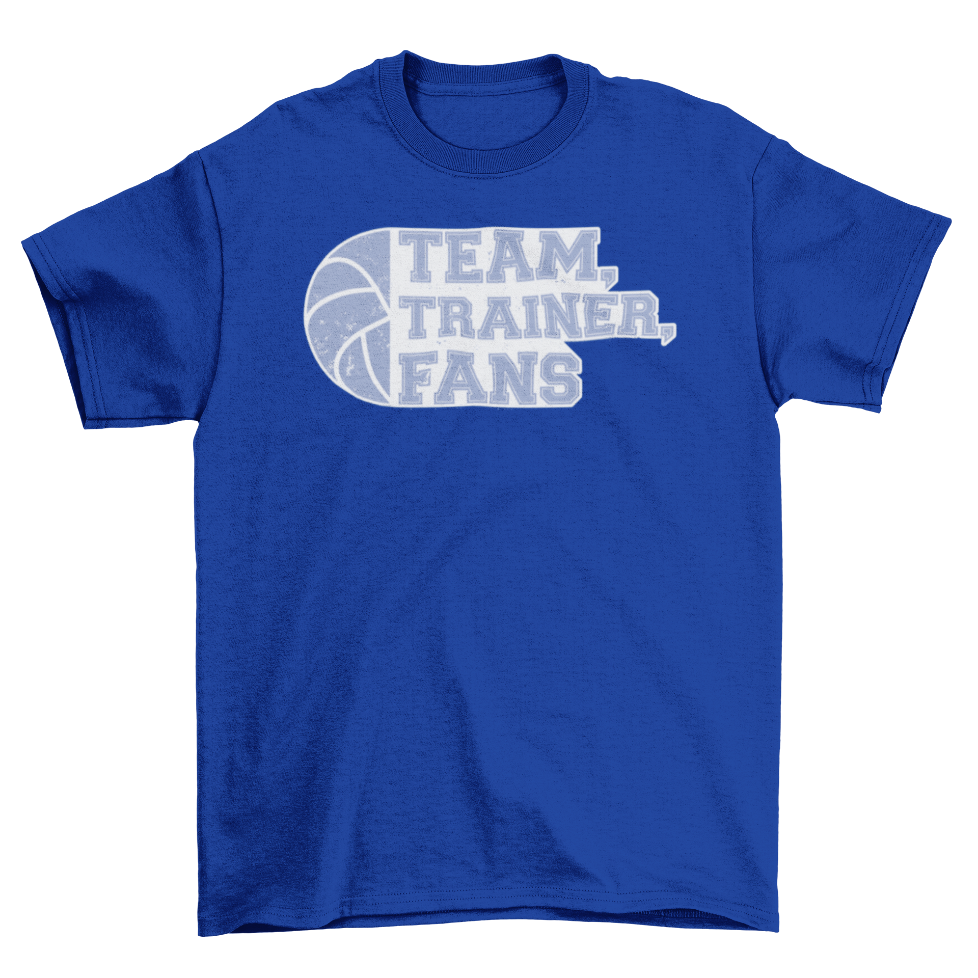 A stylish handball t-shirt featuring the caption 'Team trainer fans', designed for players and supporters.