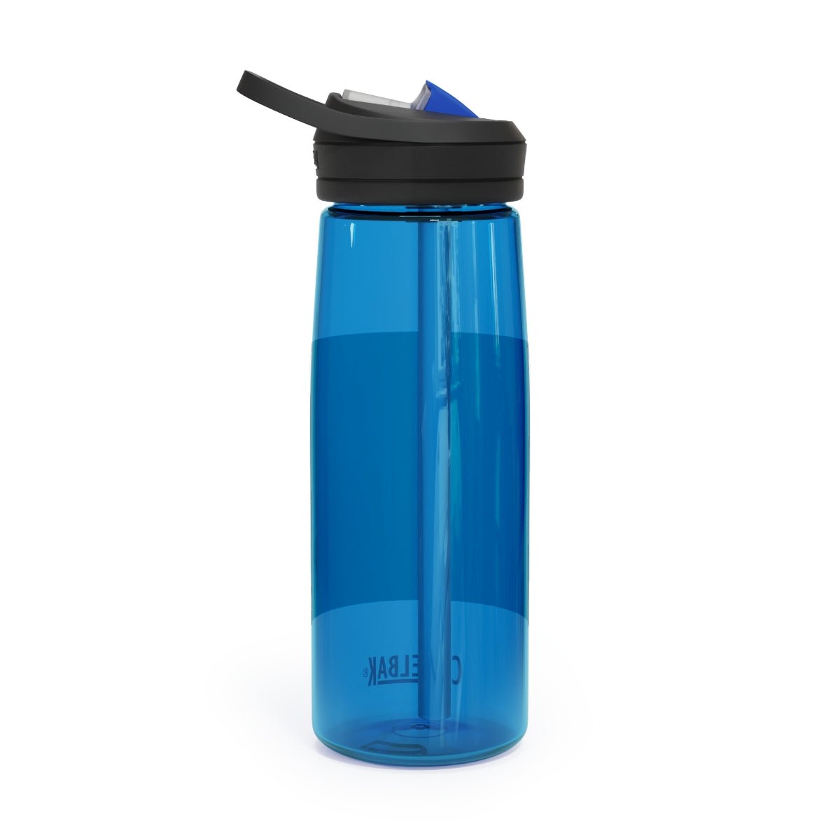 Hand-Painted CamelBak Eddy® Water Bottle in 20oz and 25oz sizes, showcasing a unique design and robust Tritan™ material.