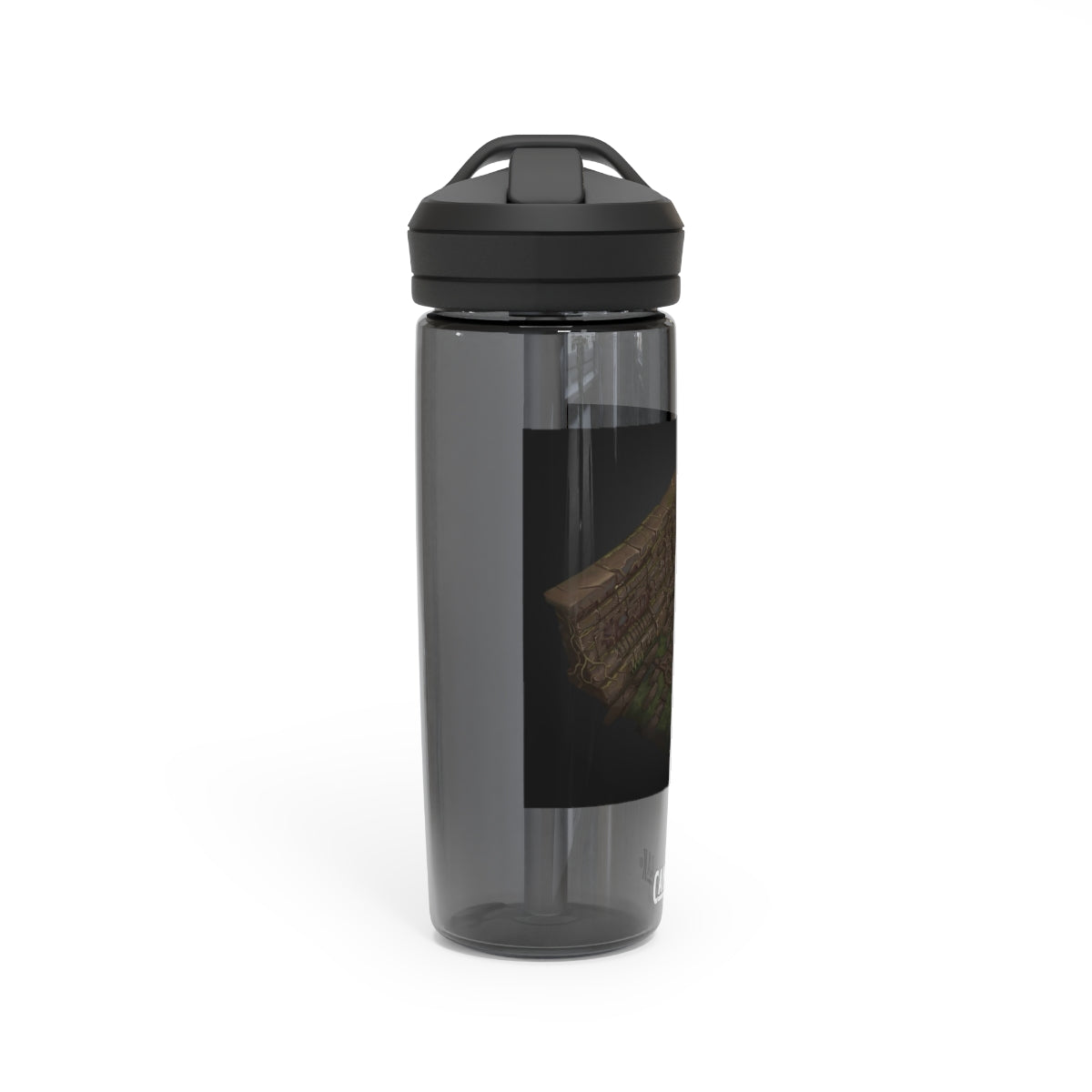 Hand-Painted CamelBak Eddy® Water Bottle in 20oz and 25oz sizes, showcasing a unique design and robust Tritan™ material.