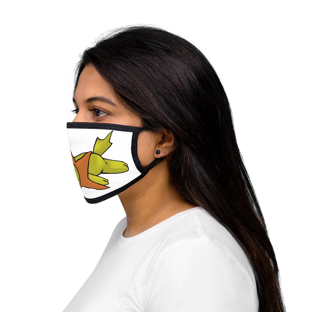 Hedghum Mixed-Fabric Face Mask featuring a durable polyester exterior and soft cotton interior, designed for comfort and style.