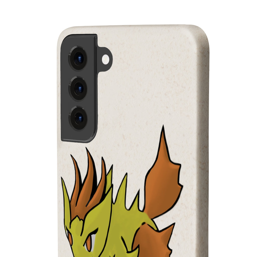 Hedgpoint Biodegradable Phone Case made from PLA plant polymer and bamboo binder, showcasing its eco-friendly design and slim profile.