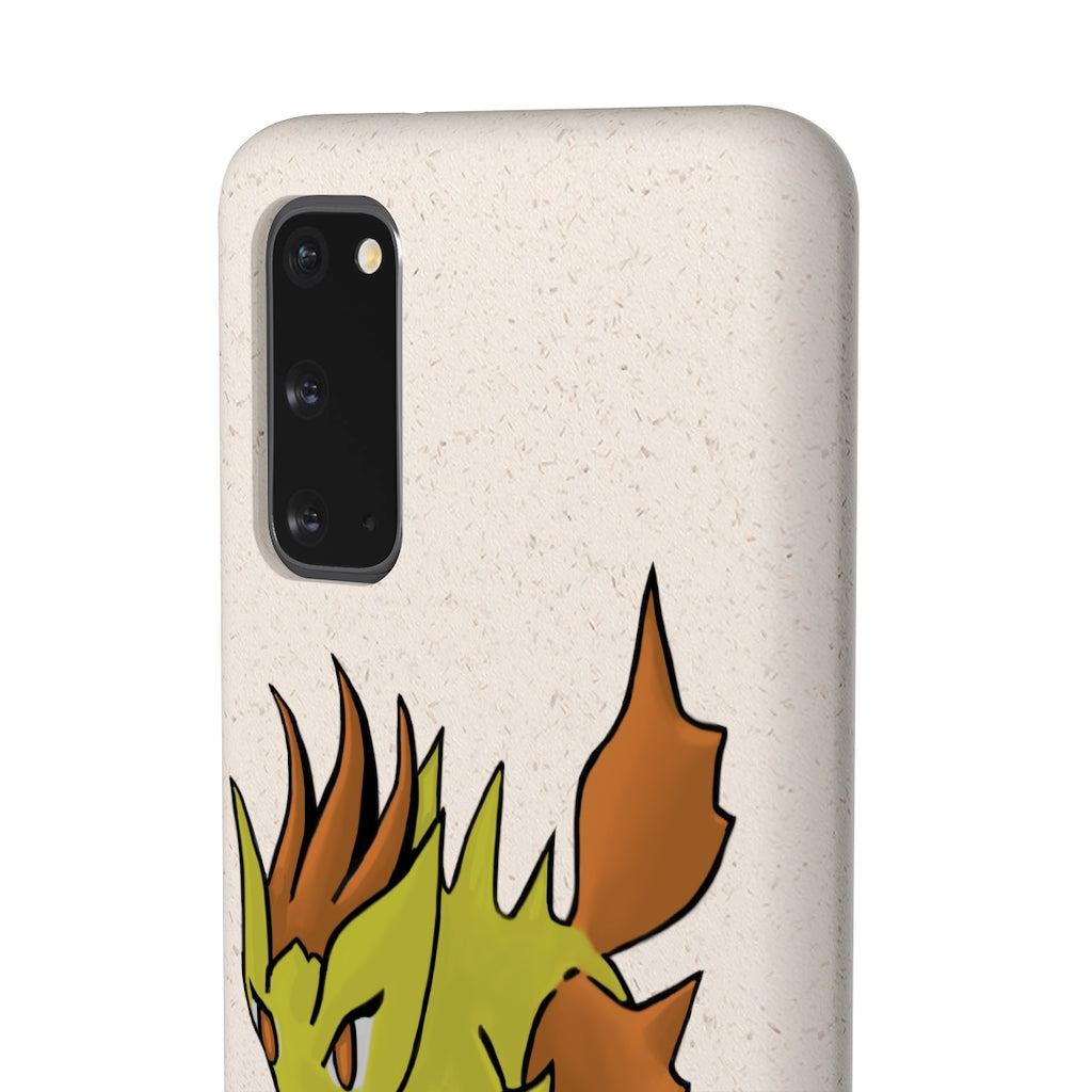 Hedgpoint Biodegradable Phone Case made from PLA plant polymer and bamboo binder, showcasing its eco-friendly design and slim profile.