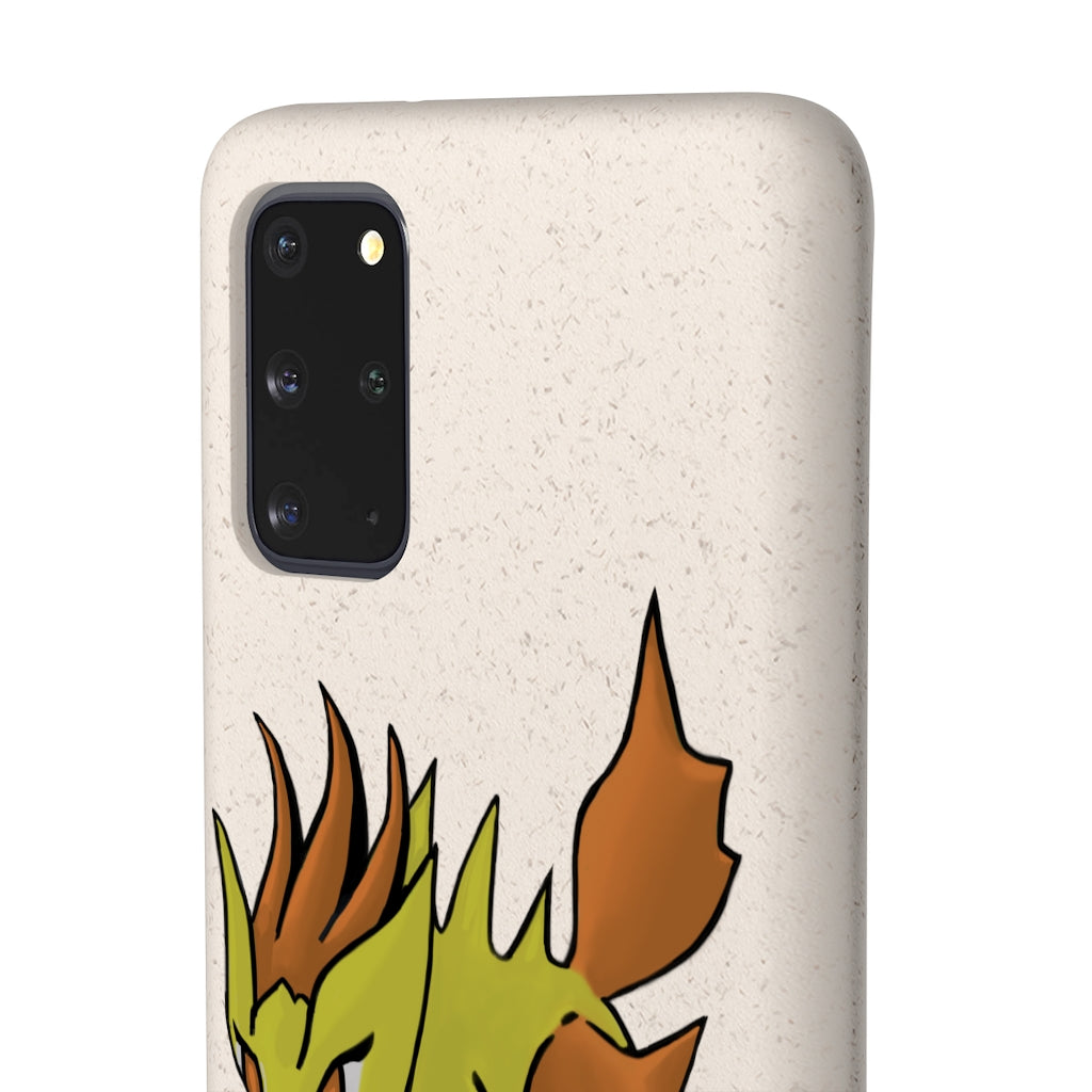 Hedgpoint Biodegradable Phone Case made from PLA plant polymer and bamboo binder, showcasing its eco-friendly design and slim profile.