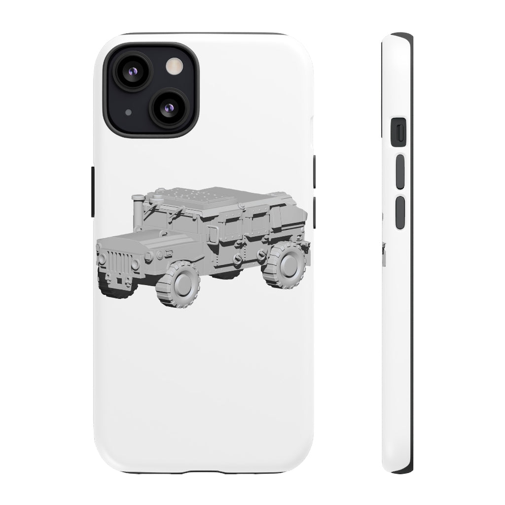 Hummer Vehicle Tough Case showcasing its dual-layer design and vibrant photographic print.