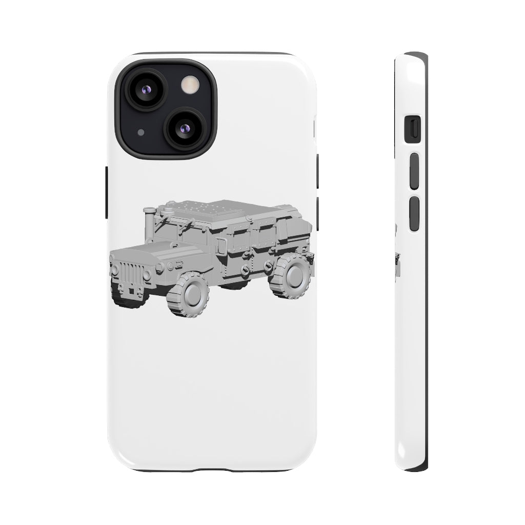 Hummer Vehicle Tough Case showcasing its dual-layer design and vibrant photographic print.