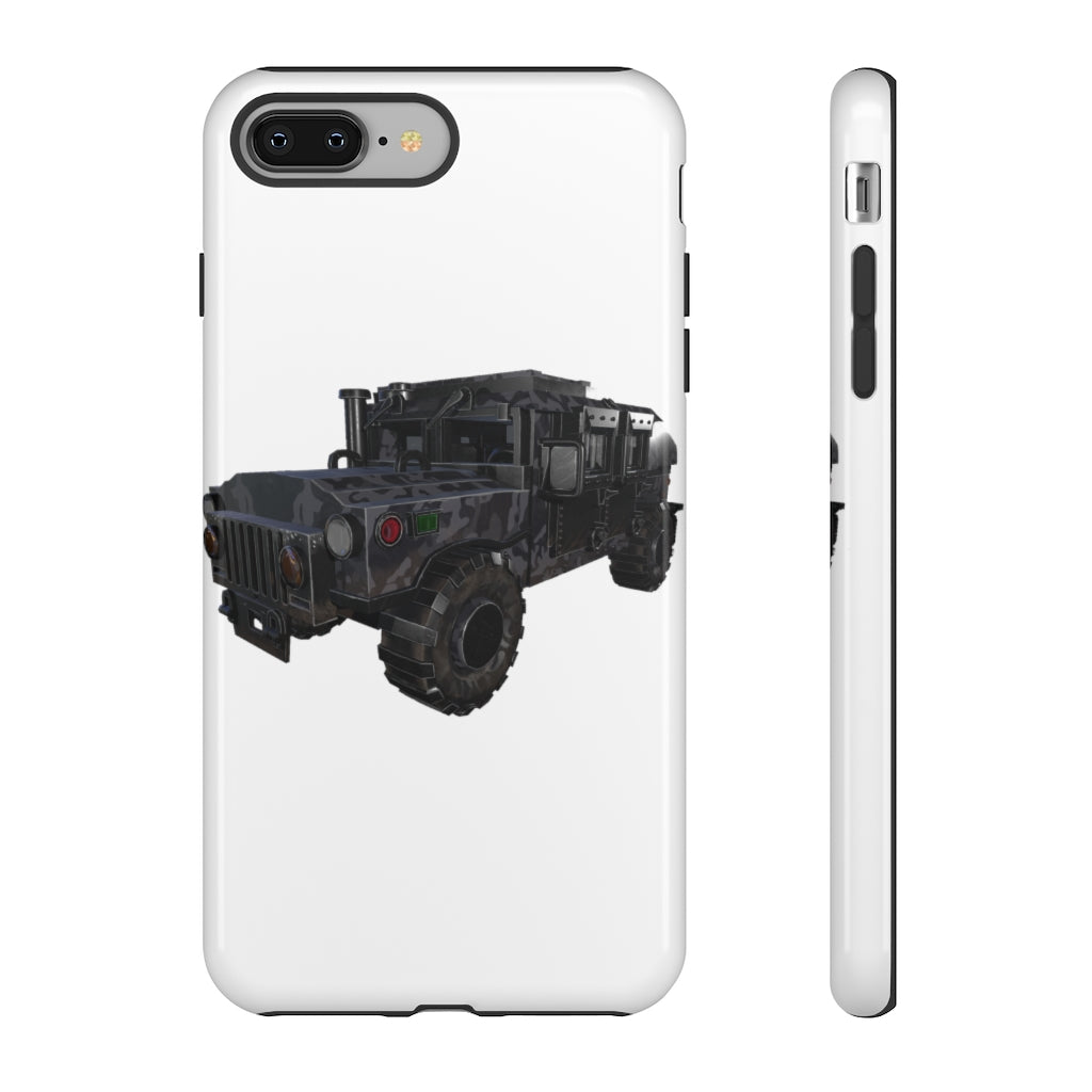 Hummer Vehicle Tough Case showcasing its dual-layer design and stylish photographic print.