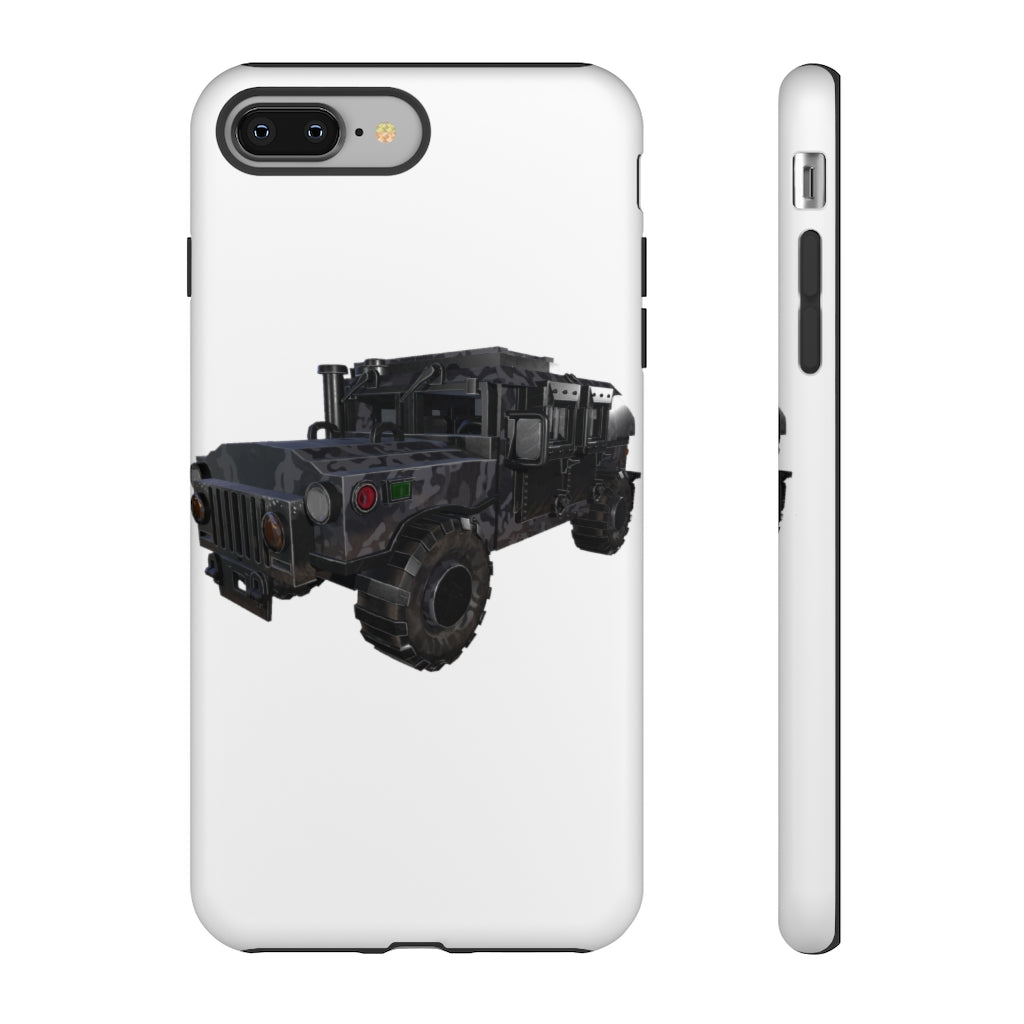 Hummer Vehicle Tough Case showcasing its dual-layer design and stylish photographic print.