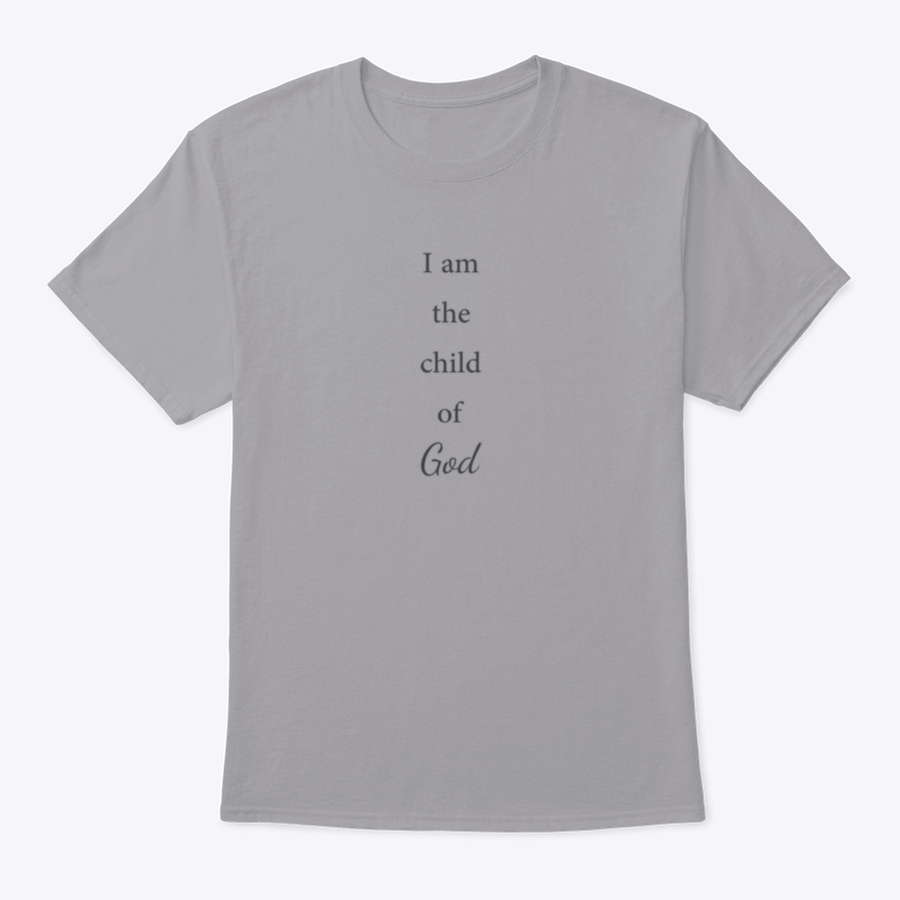 A motivational wall print featuring the quote 'I Am The Child Of God' on a soft cotton fabric, designed for home or office decor.