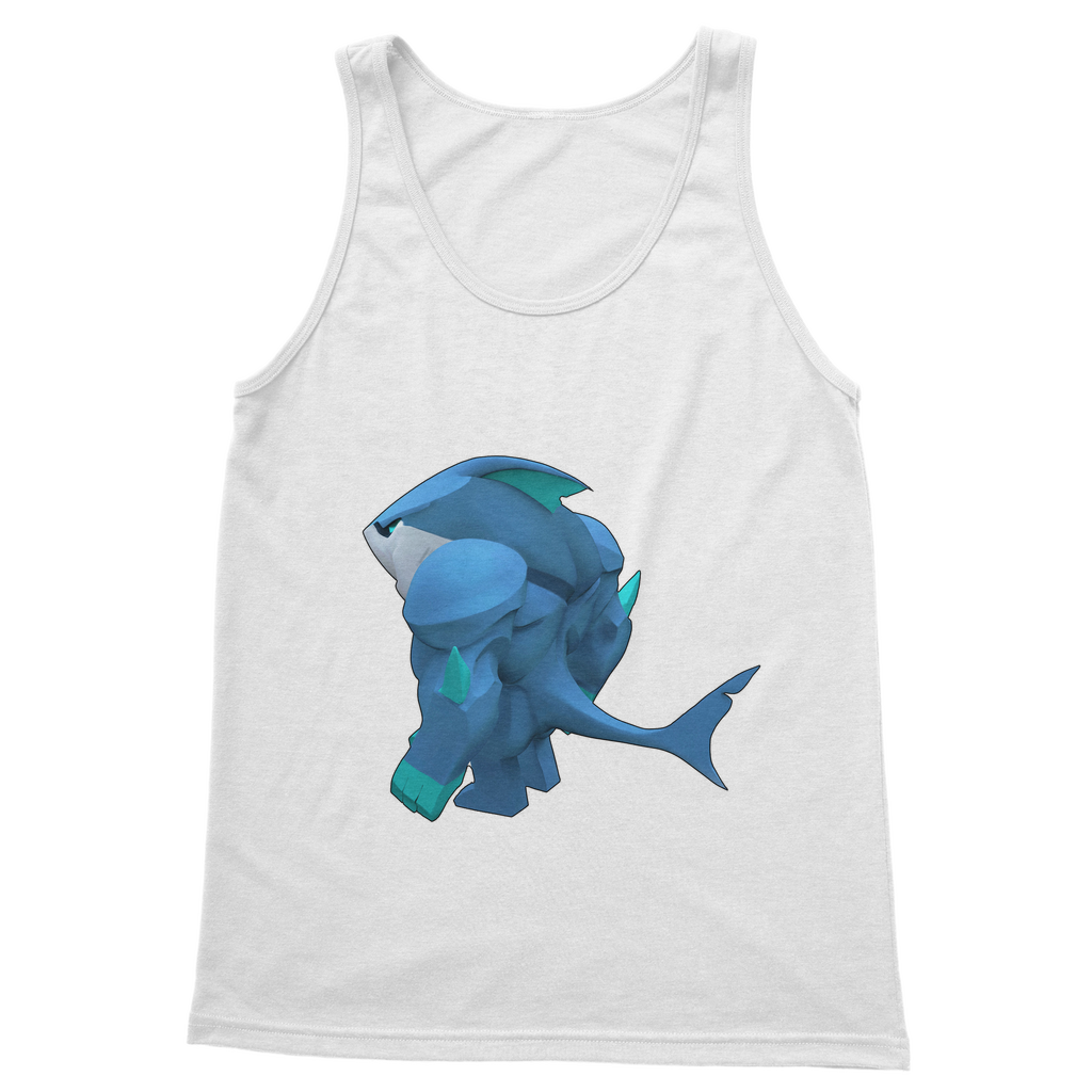 Ice Shark Classic Adult Vest Top in various colors, showcasing its unisex design and comfortable fit.