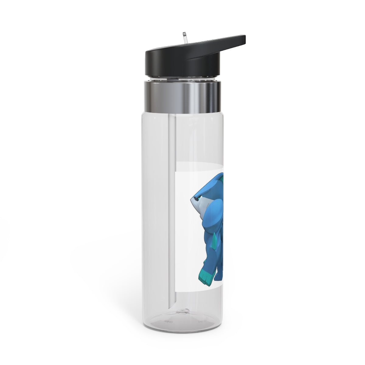 Ice Shark Kensington Tritan™ Sport Bottle in vibrant colors with a carabiner hook, showcasing its durable design and spill-resistant lid.