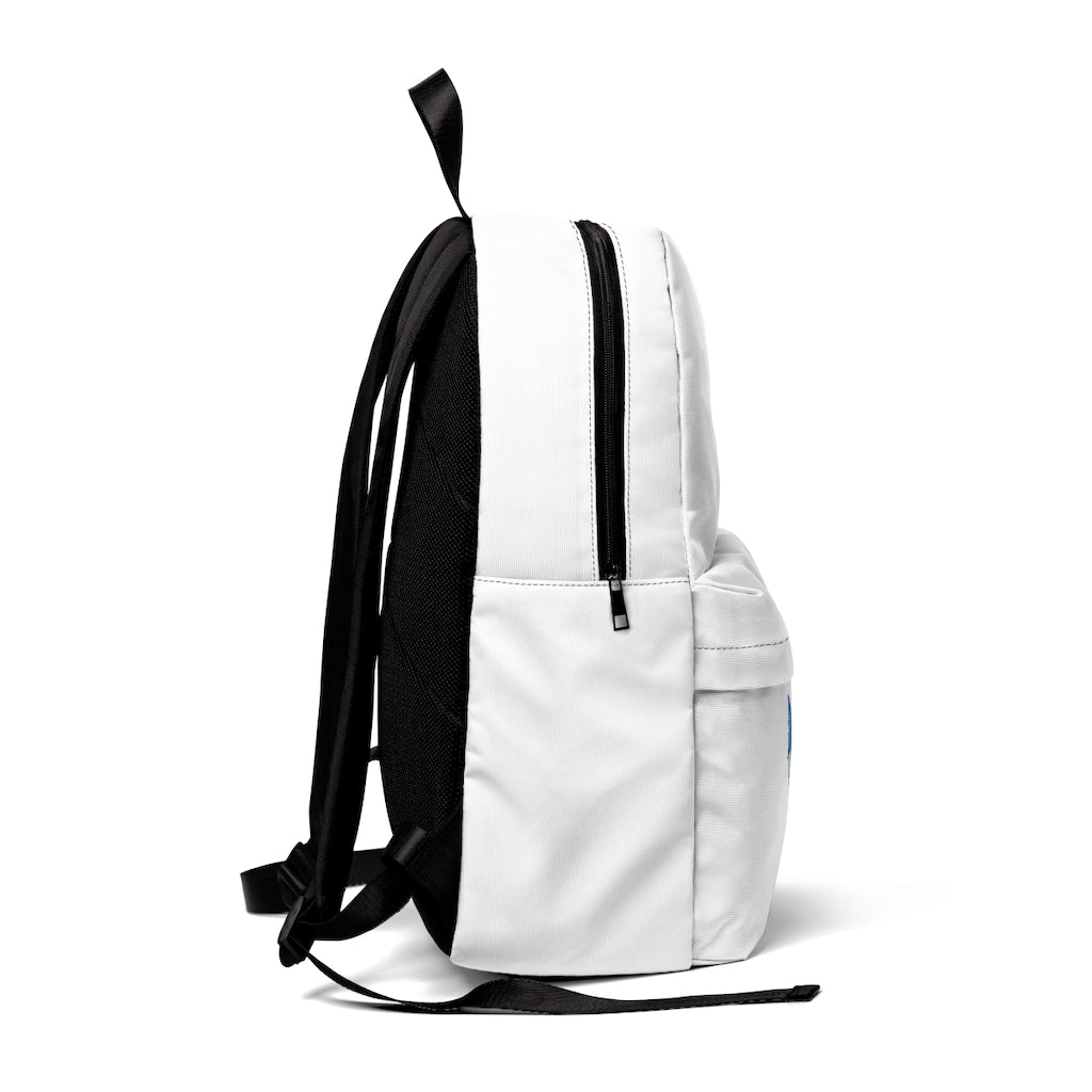 Ice Shark Unisex Classic Backpack in various colors, showcasing its durable nylon material and adjustable straps.