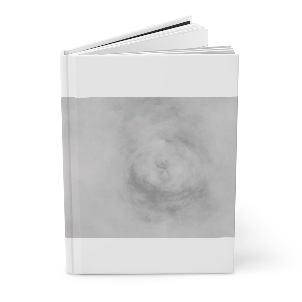 Illusion Hardcover Journal Matte with customizable covers, showcasing a stylish matte finish and lined pages.