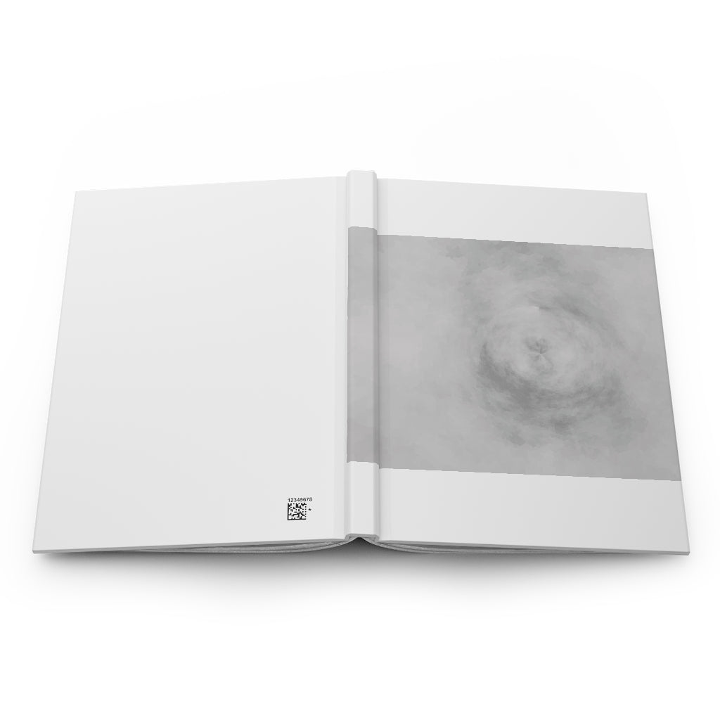 Illusion Hardcover Journal Matte with customizable covers, showcasing a stylish matte finish and lined pages.