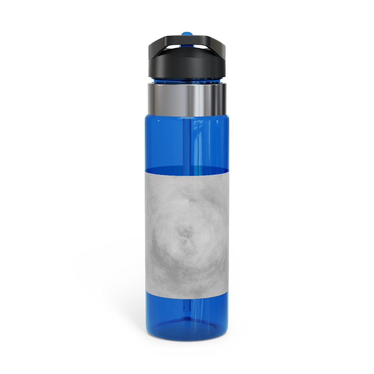 Illusion Kensington Tritan™ Sport Bottle, 20oz, showcasing its sleek design, carabiner hook, and spill-resistant lid.