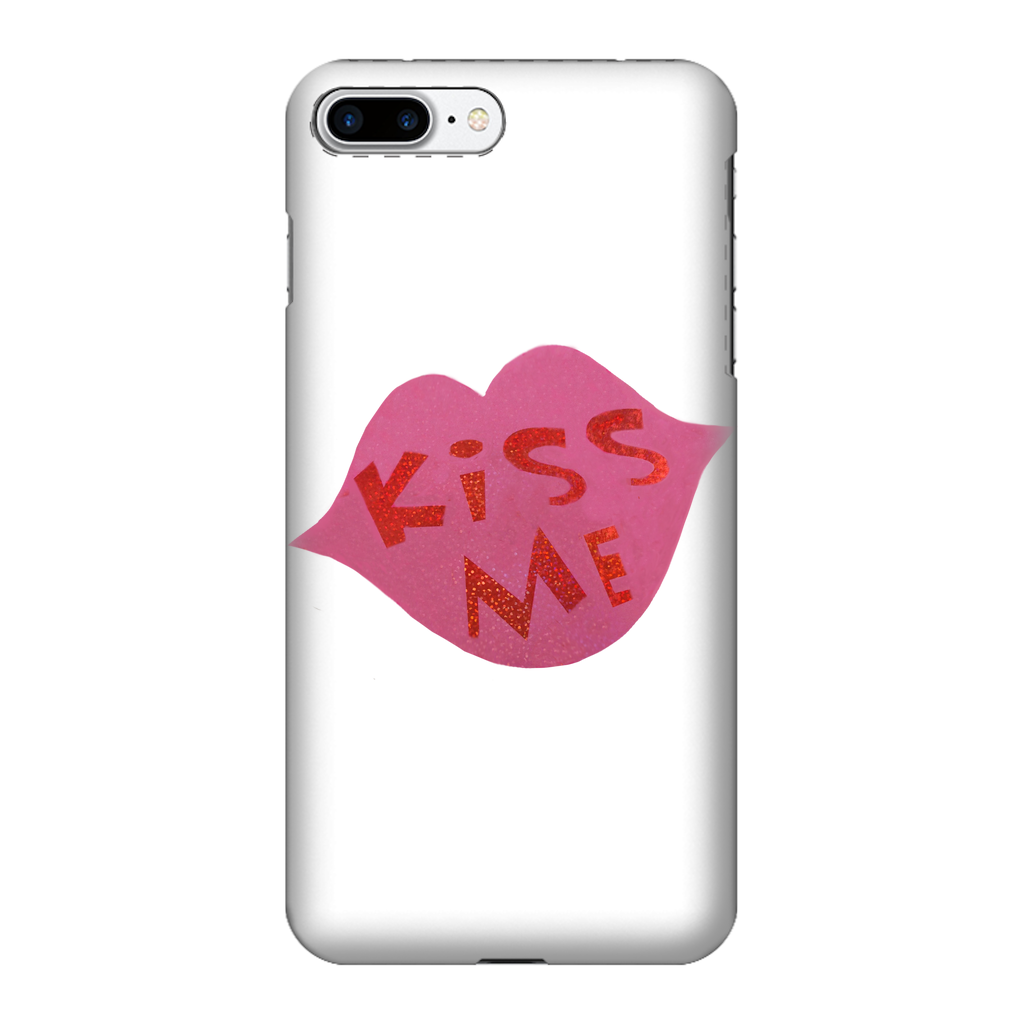 KissMe Fully Printed Tough Phone Case showcasing vibrant all-around design with rubber interior and hard exterior for maximum protection.