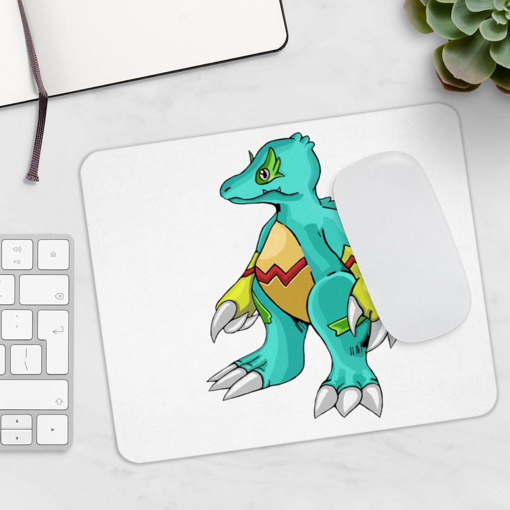 Laygoo Mouse Pad featuring a vibrant full print design on a smooth Neoprene surface, ideal for enhancing workspace aesthetics.