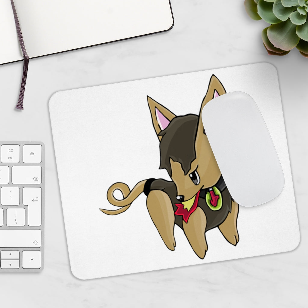 LB Mouse Pad featuring a vibrant full print design on a smooth Neoprene surface, ideal for home or office use.