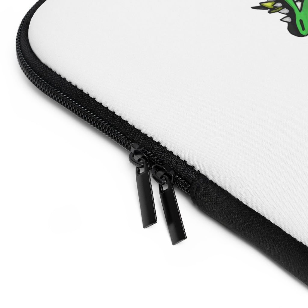 Ledinaking Laptop Sleeve featuring a customizable front and solid black back, designed for protection and style.