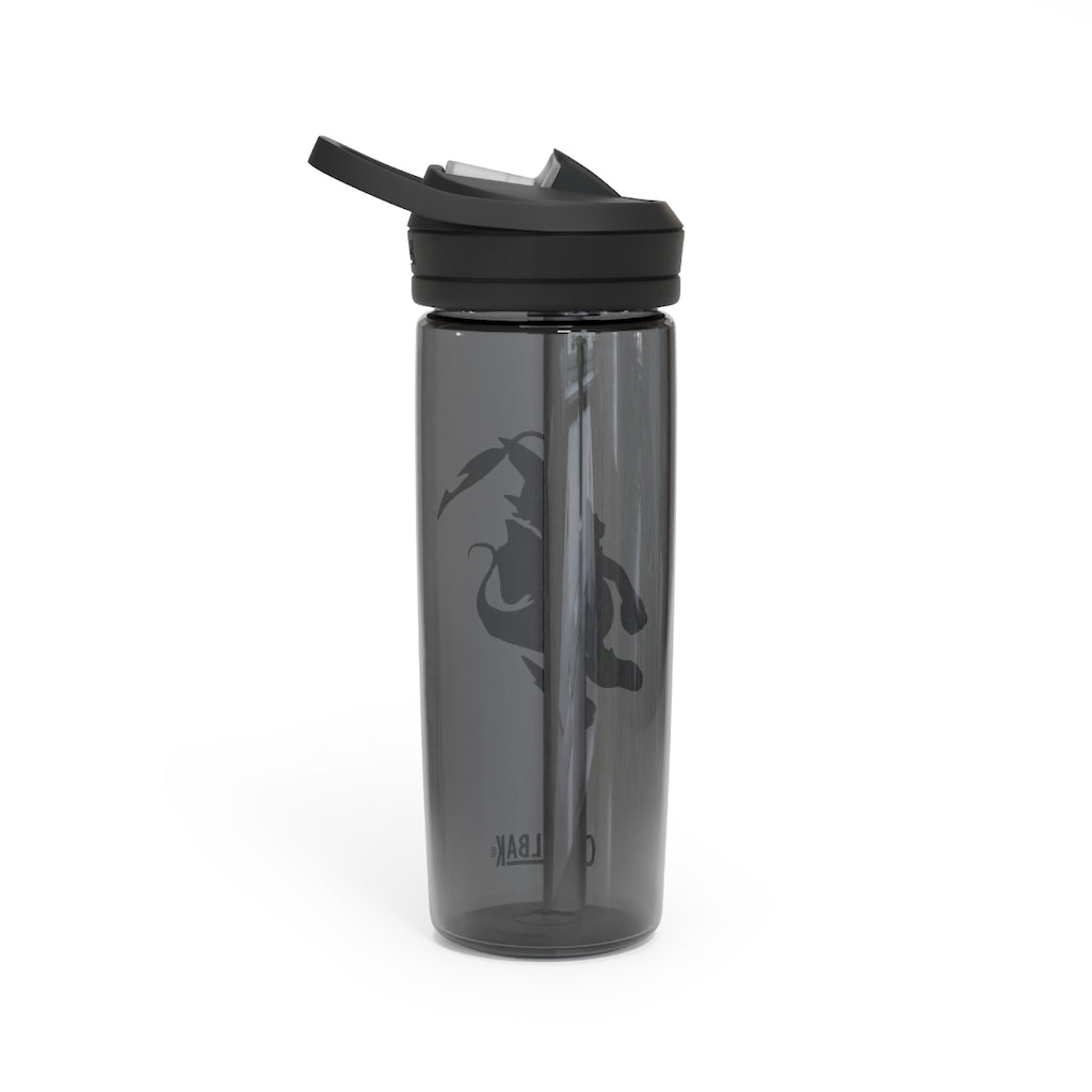 Ledino CamelBak Eddy® Water Bottle in 20oz and 25oz sizes, showcasing its durable Tritan™ material and spill-proof design.