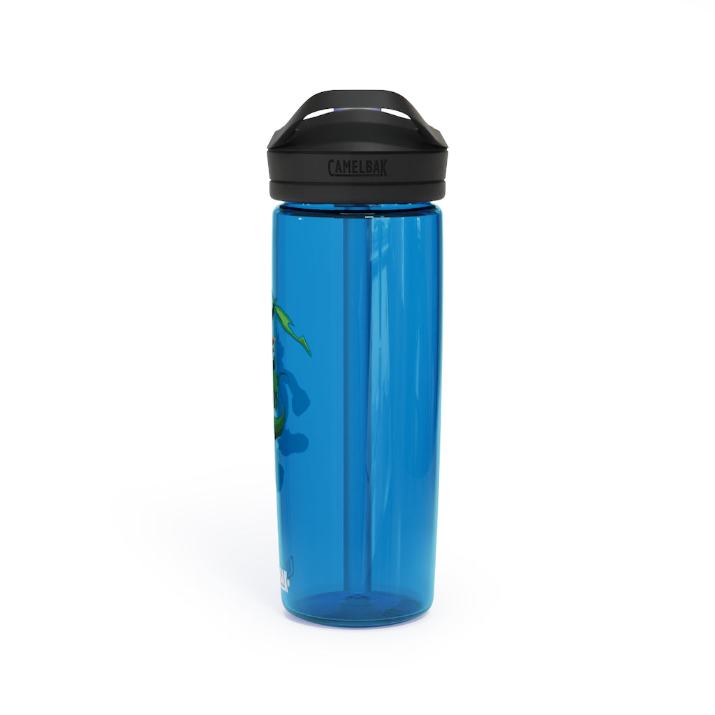 Ledino CamelBak Eddy® Water Bottle in 20oz and 25oz sizes, showcasing its durable Tritan™ material and spill-proof design.