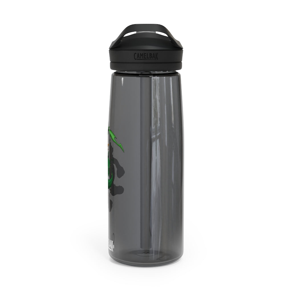 Ledino CamelBak Eddy® Water Bottle in 20oz and 25oz sizes, showcasing its durable Tritan™ material and spill-proof design.